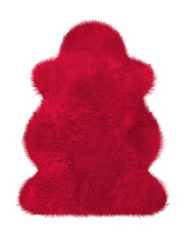tappeto Shaun Lammfell 200 rosso