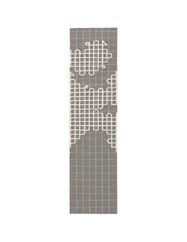 tappeto moderno GAN Bandas Single A Grey