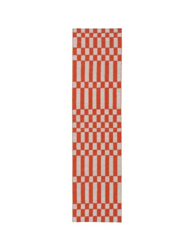 tappeto moderno GAN Bandas Single B Orange