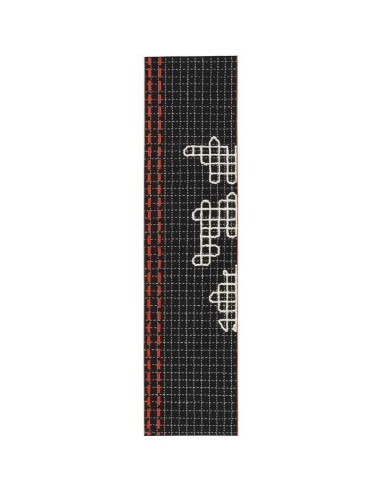 tappeto moderno GAN Bandas Single D Black