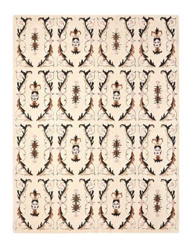 tappeto moderno GAN Dreams Medieval Faces Brown