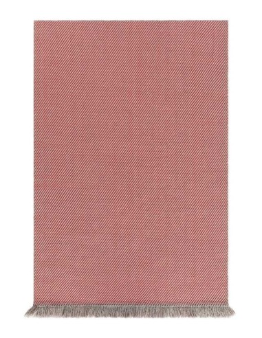tappeto moderno GAN Garden Layers Diagonal Almond-Red