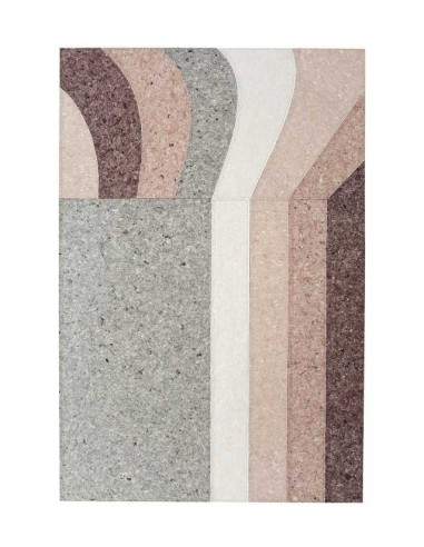 tappeto moderno GAN Nuances Curve Burgundy