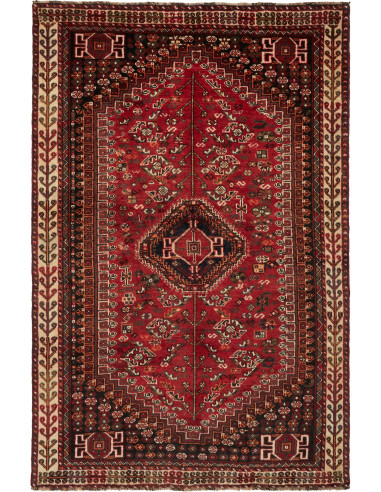 Shiraz Persia marrone rossiccio e terra di siena 162x248