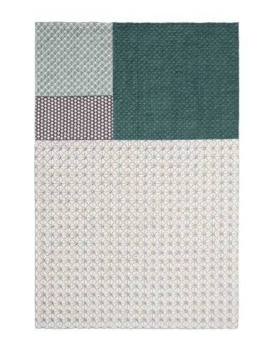 tappeto moderno GAN Silai Green