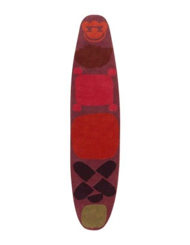 tappeto moderno GAN Surf Race Red
