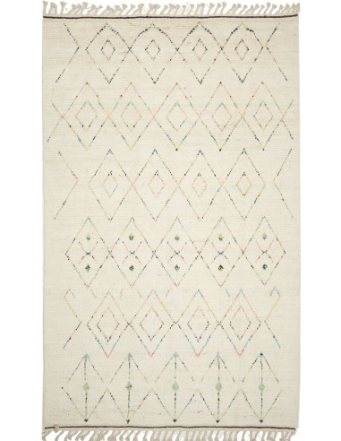 Gabbeh Marrakech Pakistan gainsboro e grigio ardesia scuro 184x299