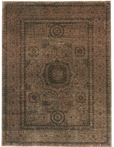 Mamlouk Pakistan verde oliva scuro e verde oliva scuro 149x198