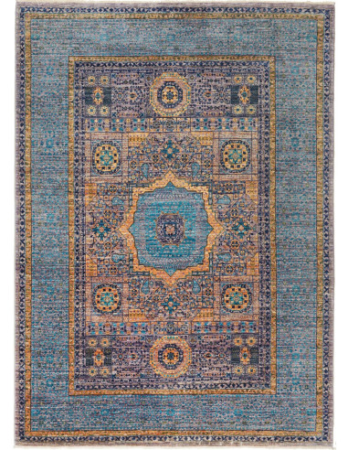 Mamlouk Pakistan grigio e grigio 149x203