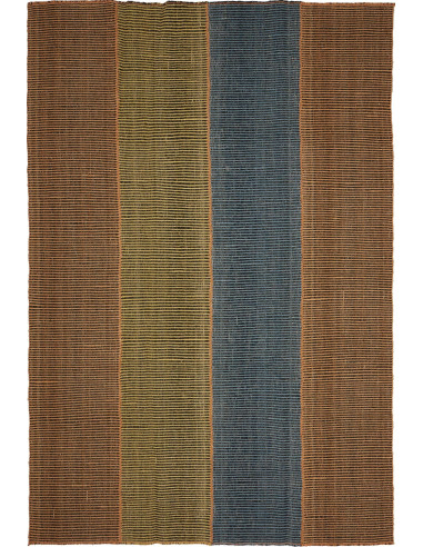 Kilim Persia grigio ardesia scuro e terra di siena 201x302