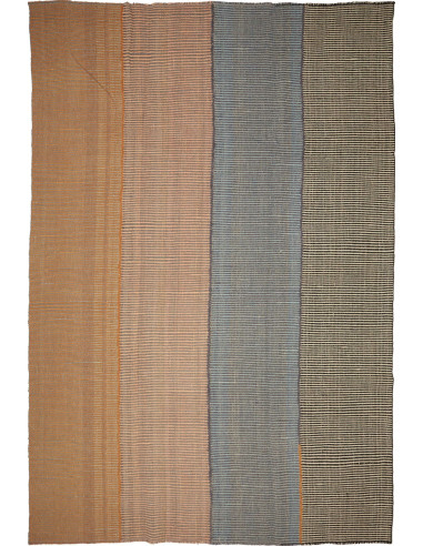 Kilim Persia grigio e grigio ardesia scuro 222x328
