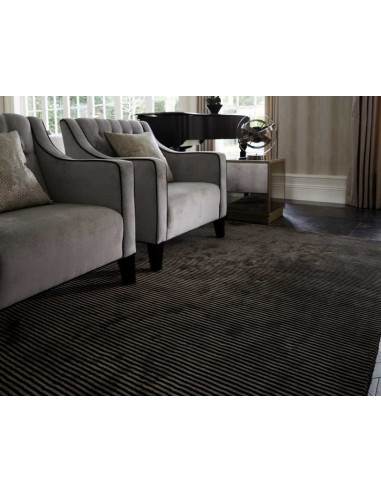 tappeto Katherine Carnaby Chrome Stripe Nero