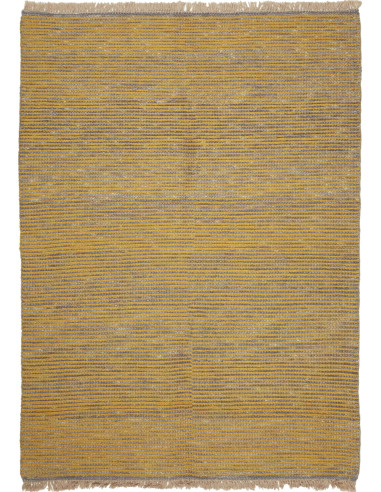 Kilim Persia kaki scuro e gainsboro 174x244