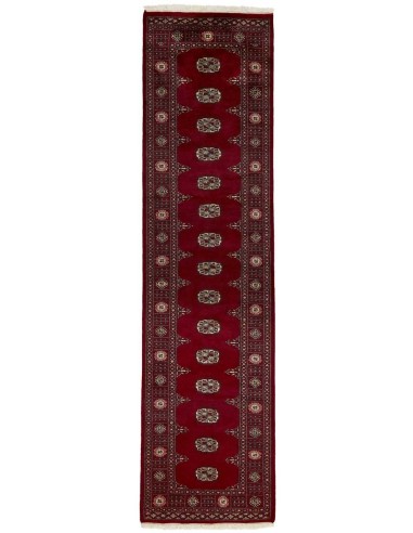 Hand made rug Bukhara fine Pakistan cm.77x298