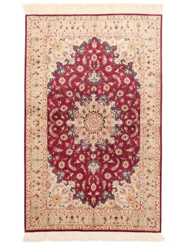 Hand made rug Ghom Silk Persia cm.98x154