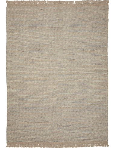 Kilim Persia grigio scuro e marrone rosato 174x242
