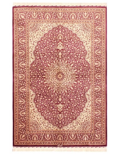 Hand made rug Ghom Silk Persia cm.102x151