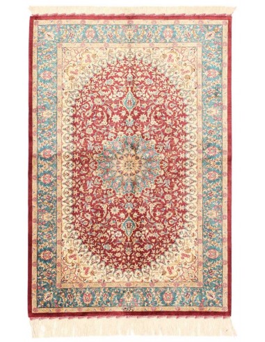 Hand made rug Ghom Silk Persia cm.102x150