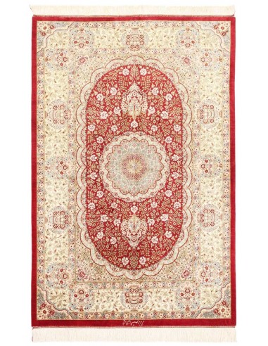 Hand made rug Ghom Silk Persia cm.96x144