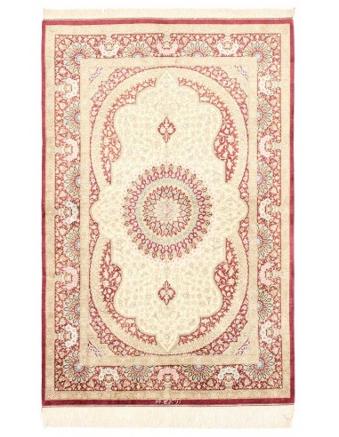Hand made rug Ghom Silk Persia cm.98x150