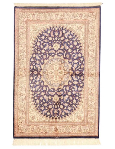 Hand made rug Ghom Silk Persia cm.100x150