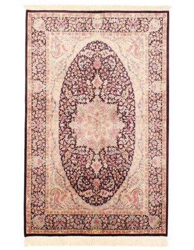 Hand made rug Ghom Silk Persia cm.100x156