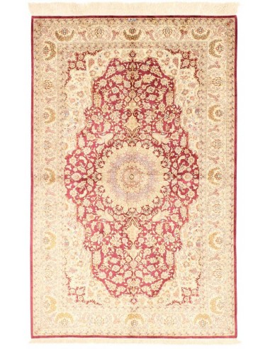 Hand made rug Ghom Silk Persia cm.130x200