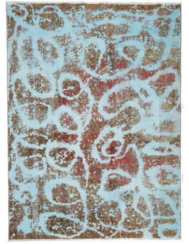 Vintage Persia grigio scuro e blu acciaio chiaro 219x296