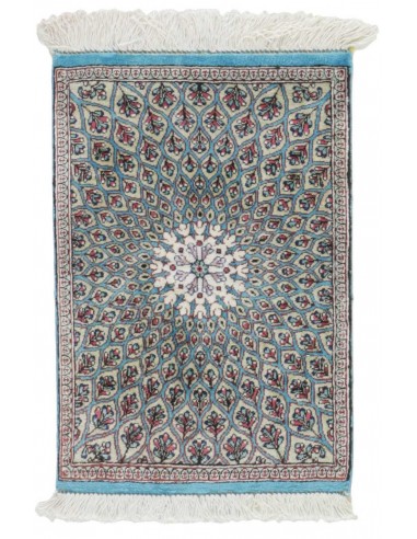 Hand made rug Ghom Silk Persia cm.30x40