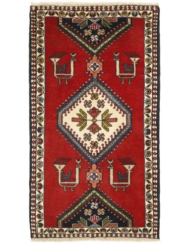 Hand made rug Yalameh Persia cm.62x110