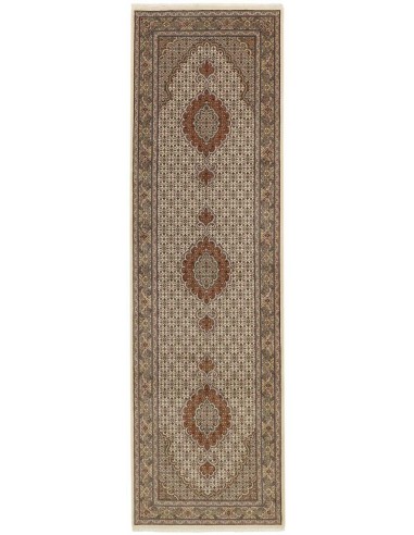 Hand made rug Tabriz 50 Mahi Persia cm.91x303
