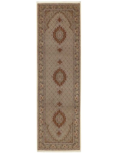 Hand made rug Tabriz 50 Mahi Persia cm.91x307