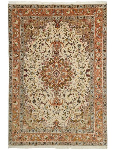 Hand made rug Tabriz 50 Persia cm.253x358