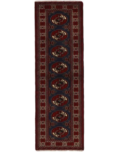 Hand made rug Torkaman Persia cm.63x197
