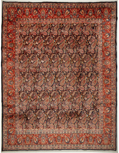 Kashamr Zirkhaki Persia terra di siena e salmone scuro 295x380