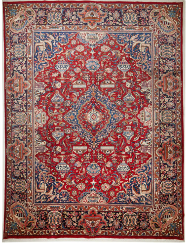 Kashamr Zirkhaki Persia terra di siena e argento 293x392