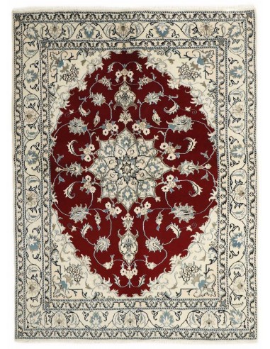 Hand made rug Nain Kashmar Persia cm.164x225