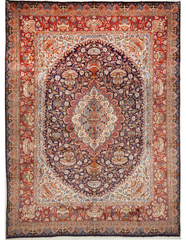 Kashamr Zirkhaki Persia marrone rosato e gainsboro 290x394
