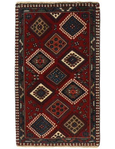 Hand made rug Yalameh Persia cm.52x87