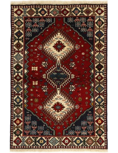 Hand made rug Yalameh Persia cm.100x148
