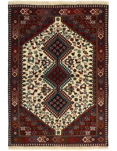Hand made rug Yalameh Persia cm.98x142