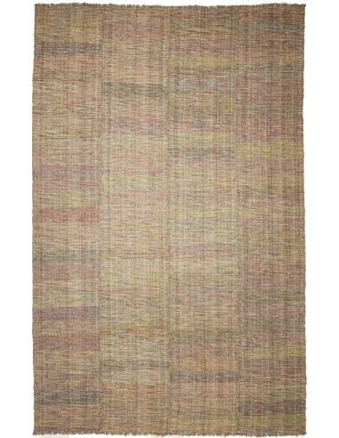 Kilim Persia marrone rosato e bianco antico 200x312