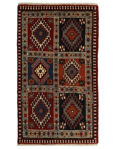 Hand made rug Yalameh Persia cm.61x101