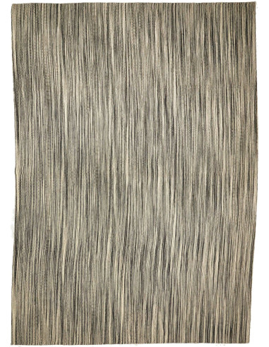 Kilim Persia argento e grigio tenue 252x363