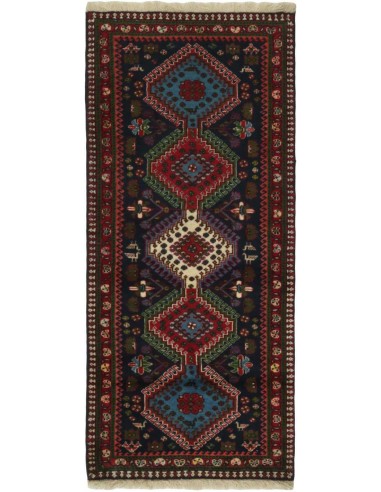 Hand made rug Yalameh Persia cm.63x150