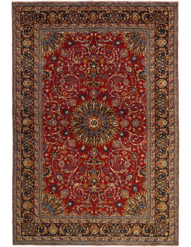 Hand made rug Mashad Persia cm.193x297