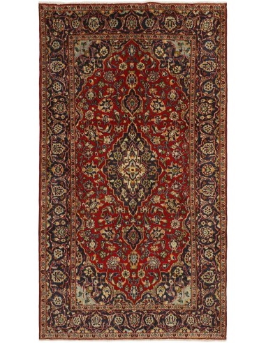 Hand made rug Keshan Persia cm.136x255