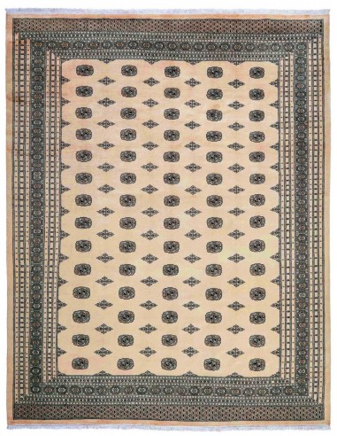 Hand made rug Bukhara fine Pakistan cm.309x392