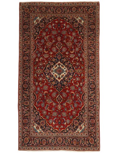 Hand made rug Keshan Persia cm.147x272