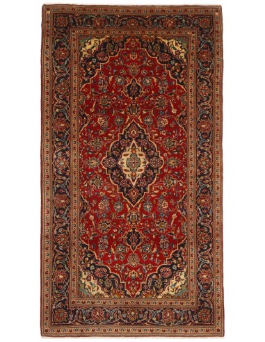 Hand made rug Keshan Persia cm.147x268